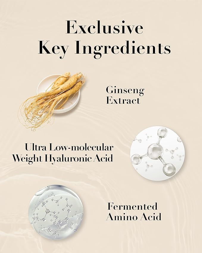 SOORYEHAN Micro Ginseng Essential Skincare Special Set (540 ml/18.26 fl oz) - Wrinkles/Fine Lines, Skin Elasticity & Intensive Hydration. Amino Acids & Ginsenocide