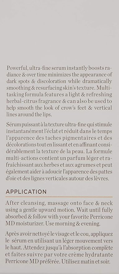 Perricone MD Vitamin C Ester Brightening Serum 1 Fl Oz (Pack of 1)