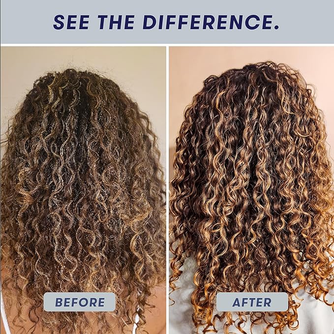 HiBAR - Curl Shampoo & Conditioner Set - For Curly Hair - Define, Cleanse & Nourish - Babassu, Pracaxi Butter & Curl Complex - Plastic, Soap, Paraben & Sulfate-Free - Color Safe & Vegan - 2 Solid Bars