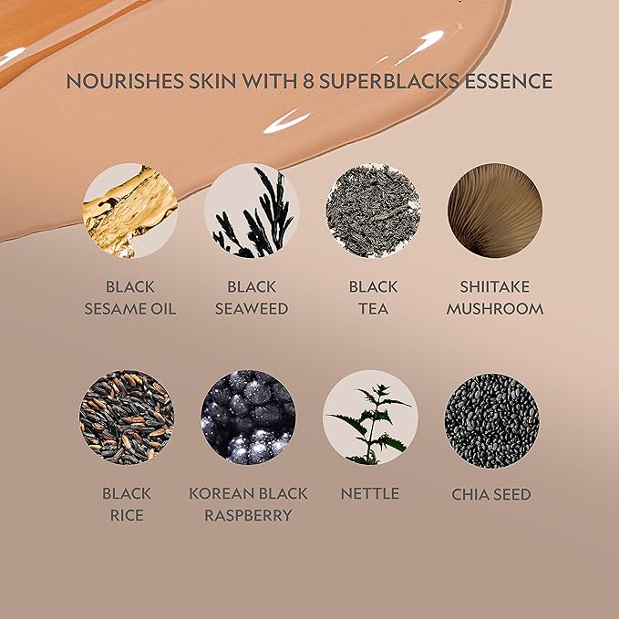 YENSA Super Silk Foundation - Full Coverage, Age-defying complex of Vitamin C, E, Ferulic, and Bakuchiol Oil (Tan 3) 1.0 fl oz