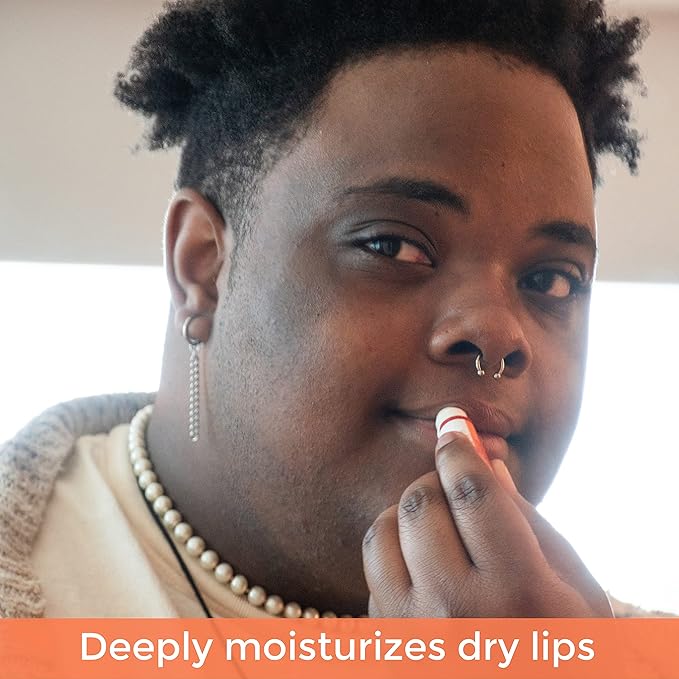 All Natural Tropical Moisturizing Lip Balm, Nourishing Lip Care For All Day Hydration, 100% Natural, Handmade with Love in USA, SuperFruit - Berries, Mango, Grapefruit (4 Pack)