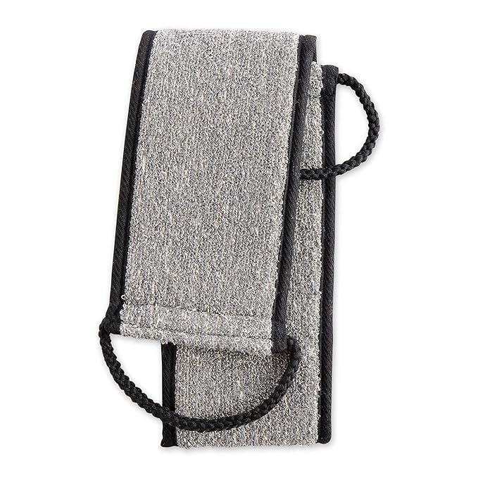 Urbana Spa Prive Men's Bamboo Charcoal Collection, Back Strap