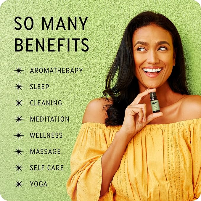 The Best Frankincense + Earth Essential Oil Blend- Premium Grade- 100% Pure & Natural for Aromatherapy, Diffuser, Spa, Massage, Air Freshener- 10 ml (.33 fl oz)