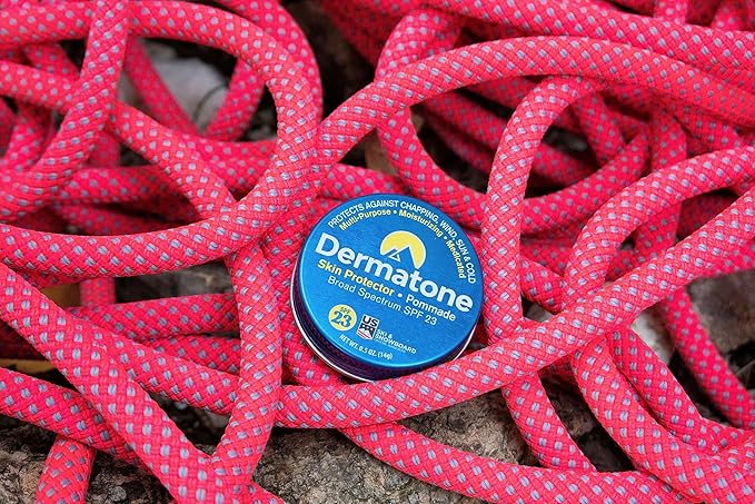 Dermatone Skin Protector Balm | Sun, Wind, Cold, Chapping & Frostbite Protection | Face and Lip Balm SPF23 | Moisturize & Repair Dry Skin | Barrier Cream | 0.5oz